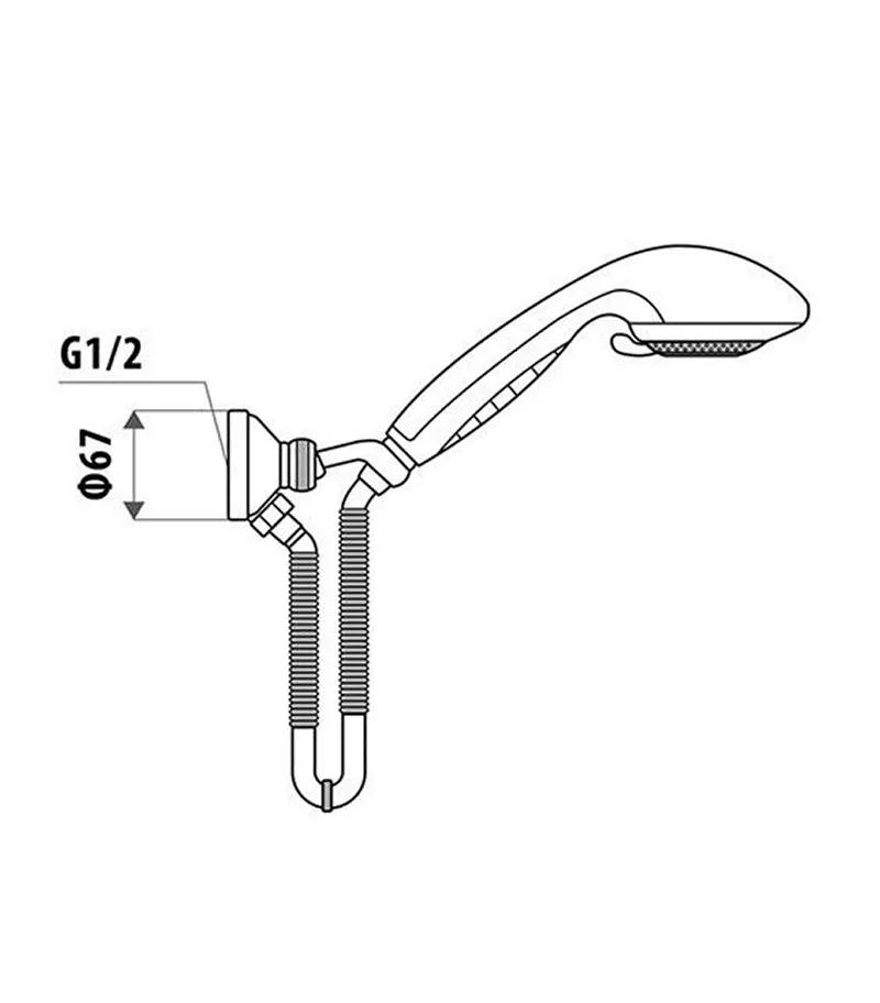Elle Cobra Hand Shower