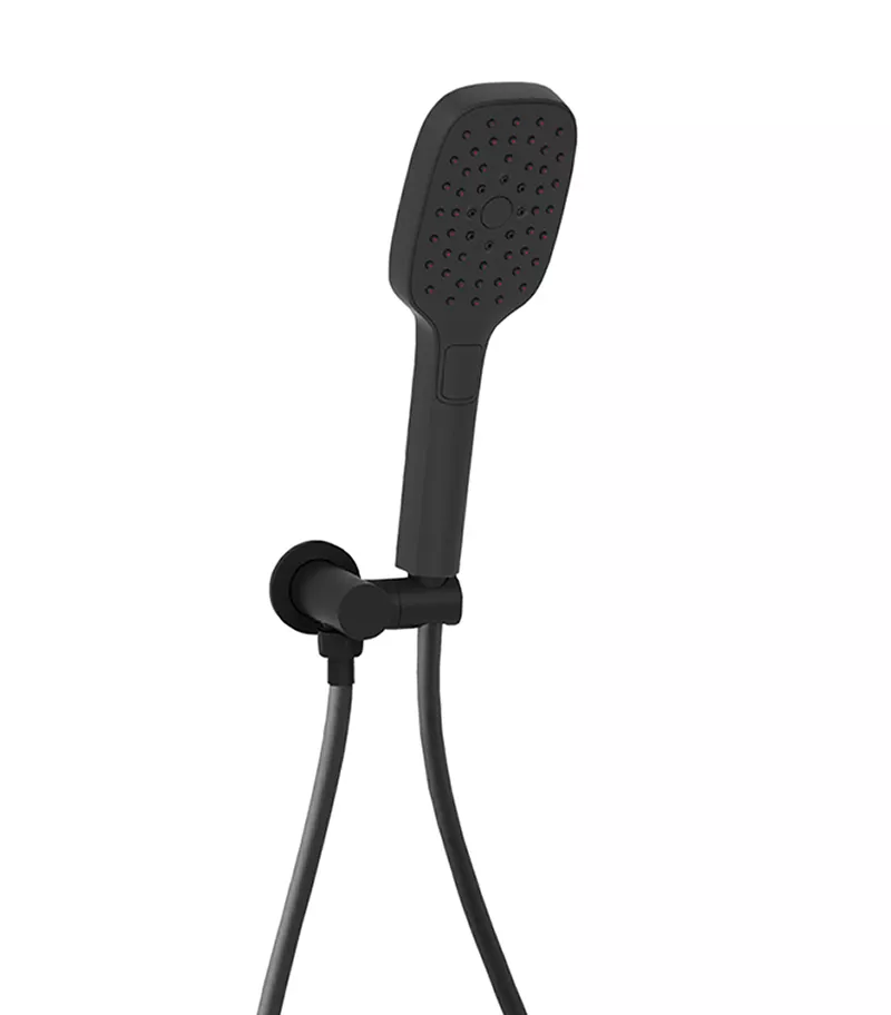 Huntingwood Self Cleaning Matt Black Hand Shower