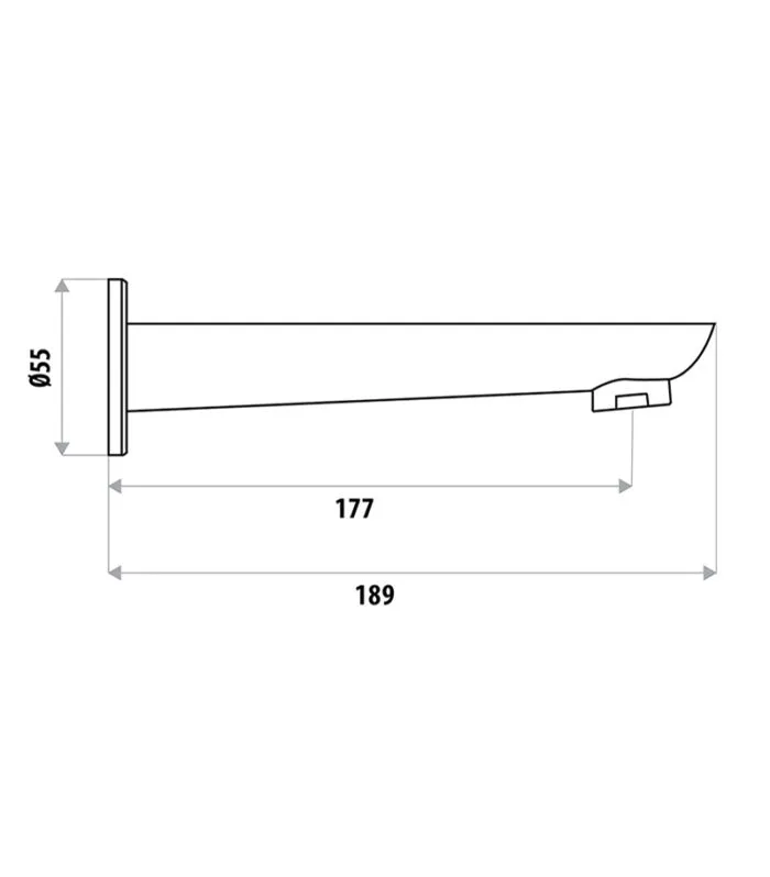 Specification For Liberty Water Outlet Or Bath Spout
