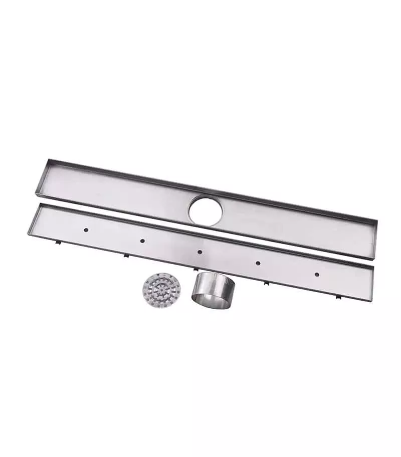 Stainless Steel Tile Insert Floor Grate 600mm to 1200mm Components