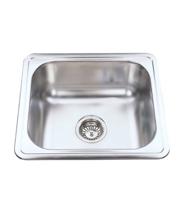 Cora 490mm Stainless Steel Sink – 22L Capacity