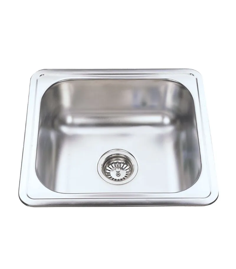 Cora 490mm Stainless Steel Sink – 22L Capacity