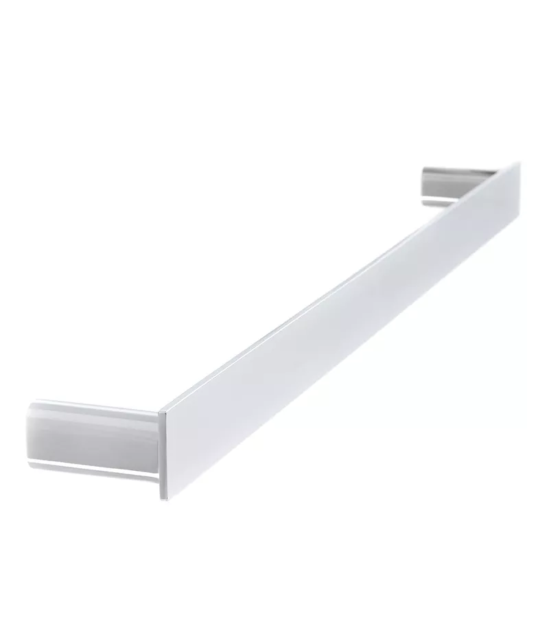 Gabe Single Towel Rail - Chrome