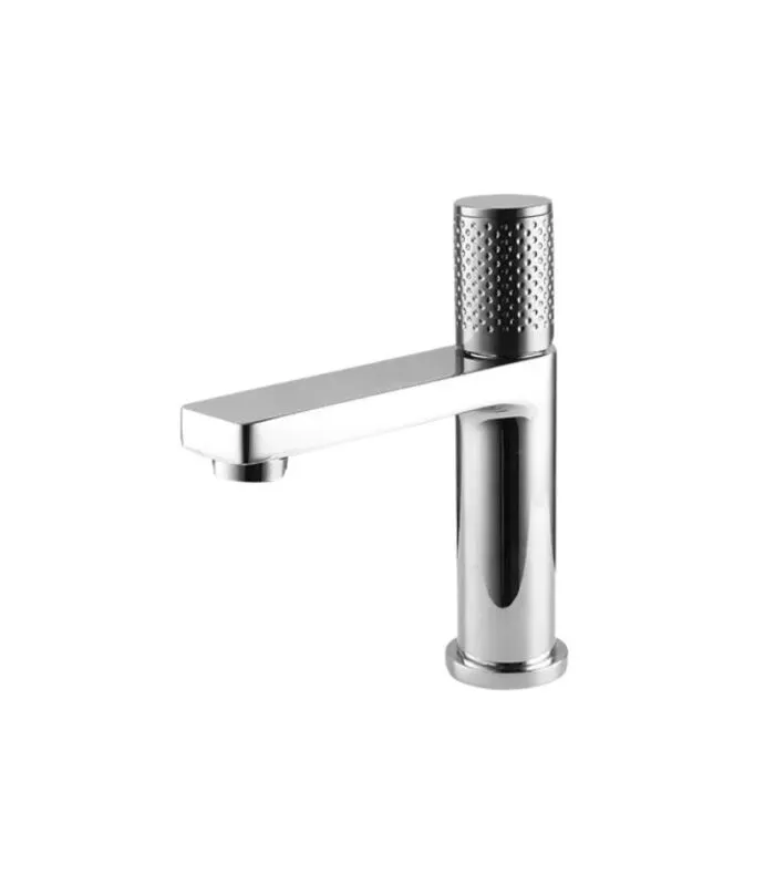 Gabe Brass Short Basin Mixer - Chrome