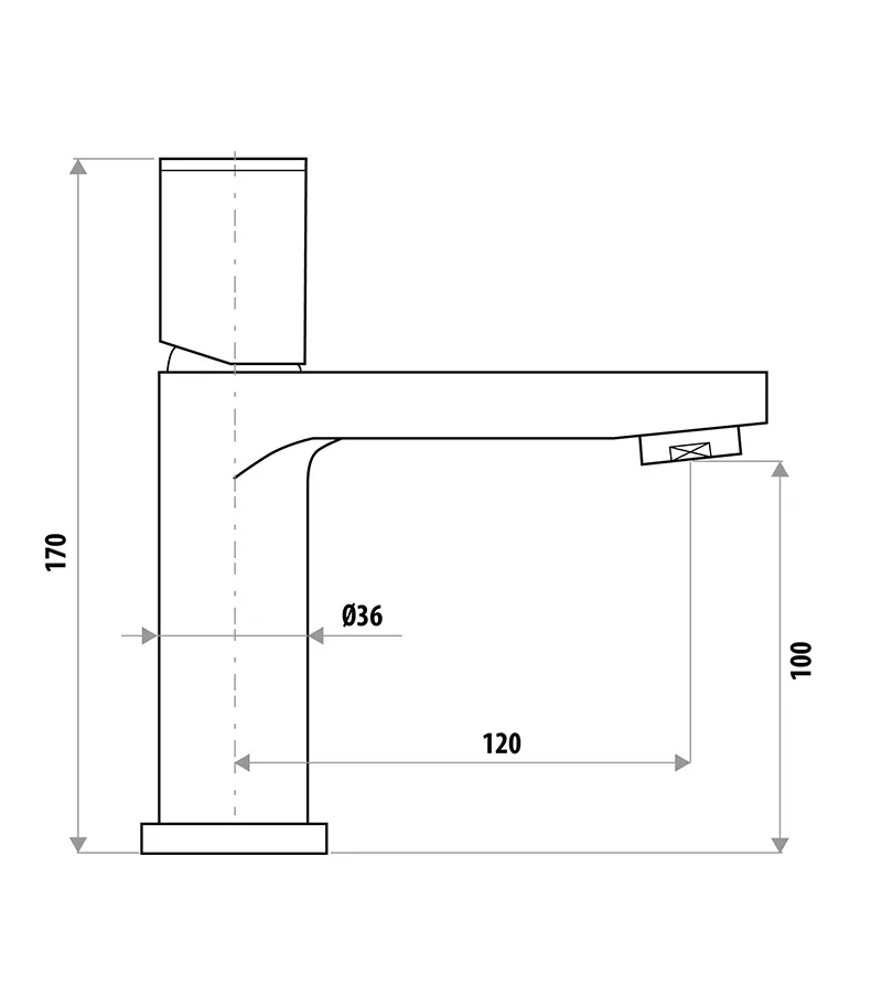 Gabe Basin Mixer Specification