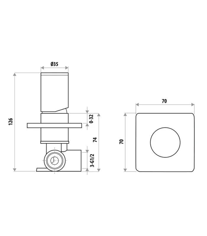 Gabe Wall Mixer Specification