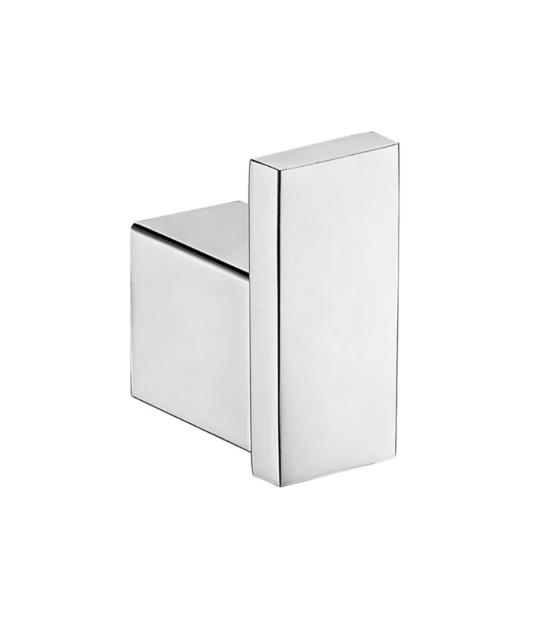 Rosa Stainless Steel Single Robe Hook - Chrome