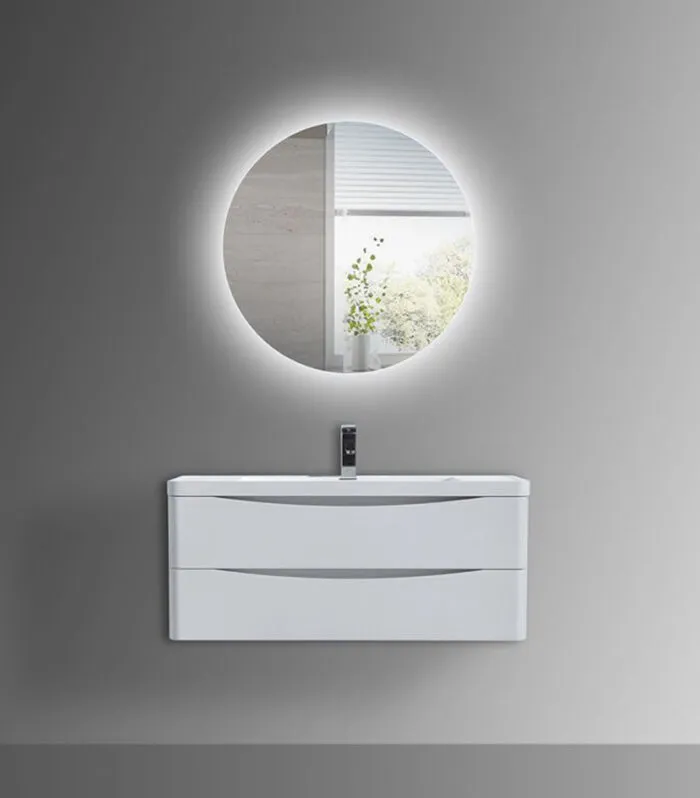 Moon 750mm Round LED Mirror