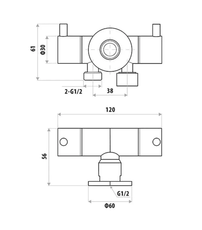 Link Dual Control Mini Cistern Stop Specification