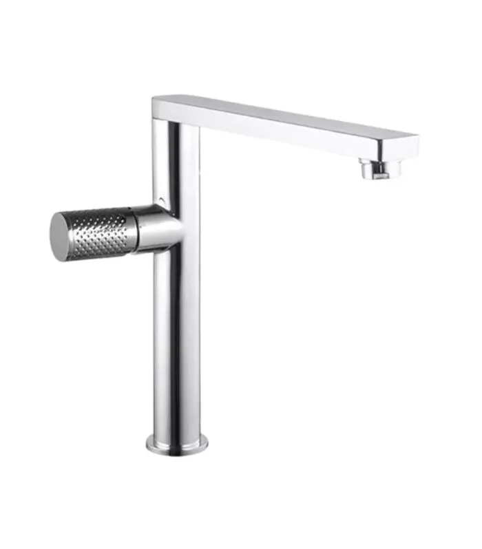 Gabe Brass Sink Mixer - Chrome