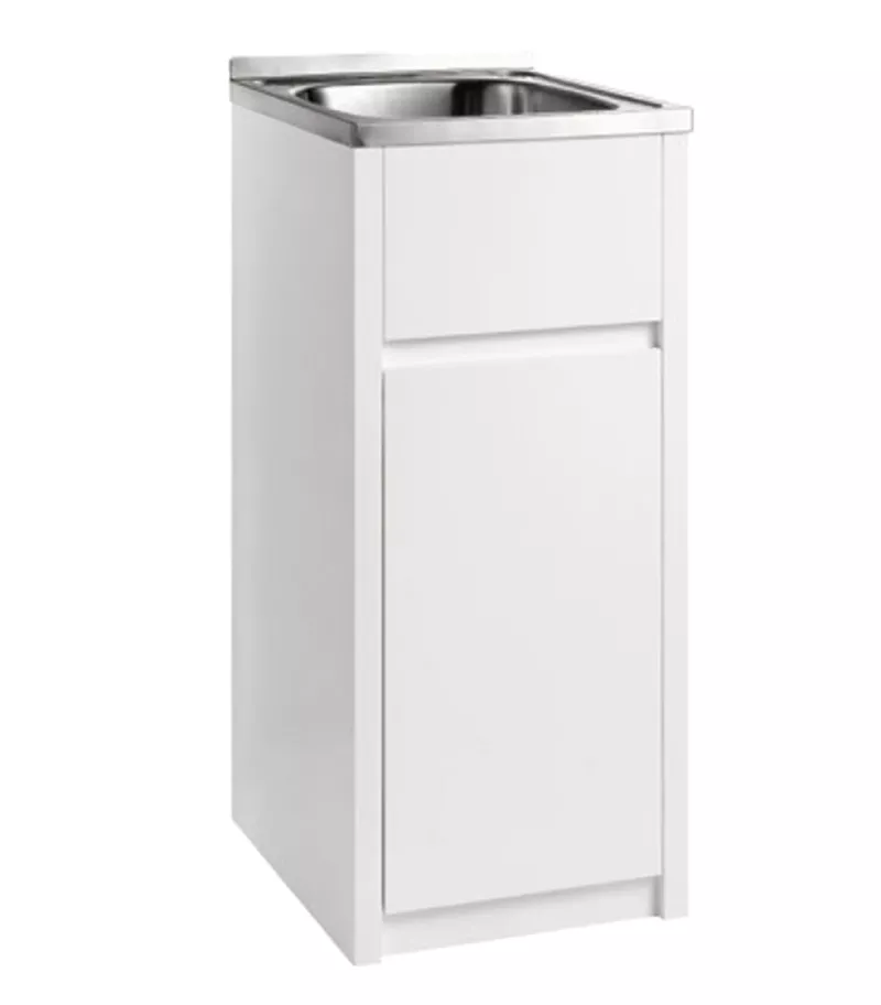 30L PVC Laundry Tub With Stainless Steel Sink