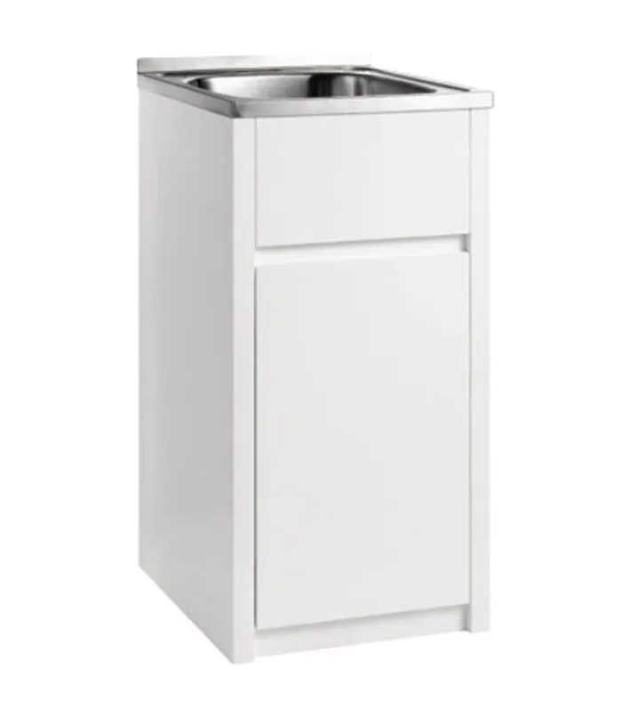 35L PVC Laundry Tub With Stainless Steel Sink