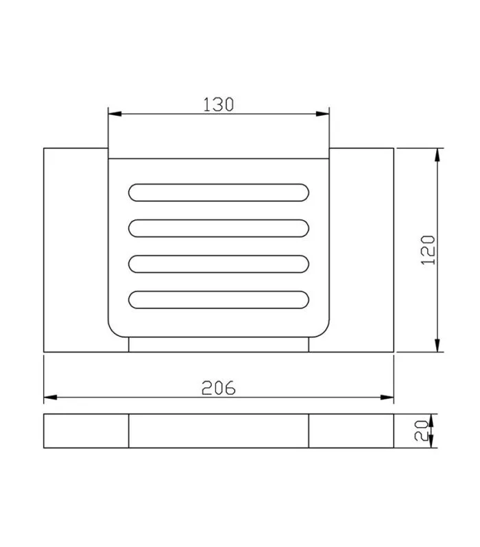 Eden Soap Holder - Specification