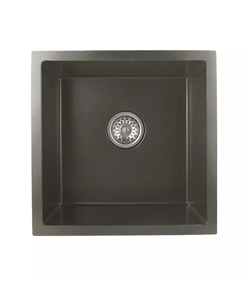 Aqua Dark Grey Square Sink 440mm OX4444R.KS