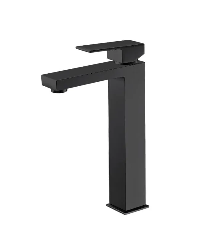 Rosa Tall Basin Mixer - Matte Black