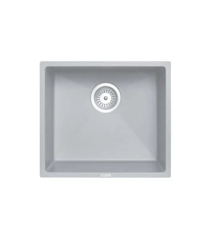 Carysil 457mm Granite Sink - Concrete Grey