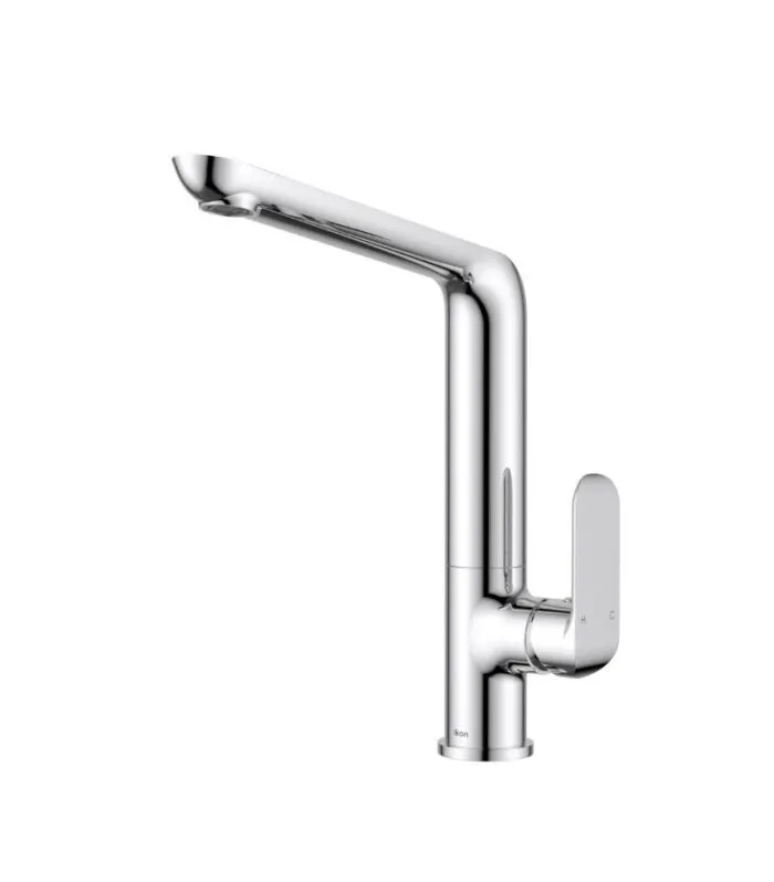 Kara Squareneck Sink Mixer - Chrome
