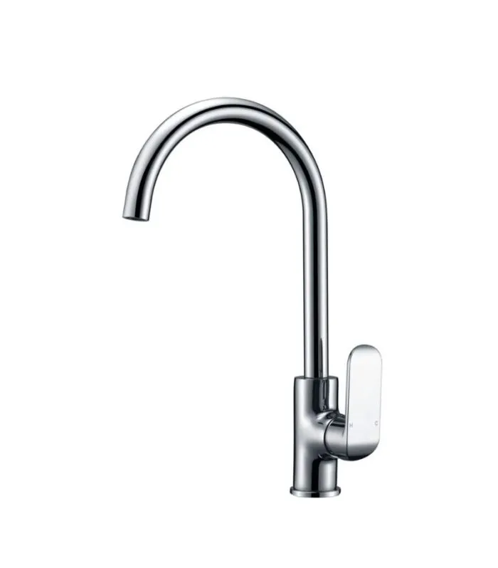 Kara Gooseneck Sink Mixer - Chrome