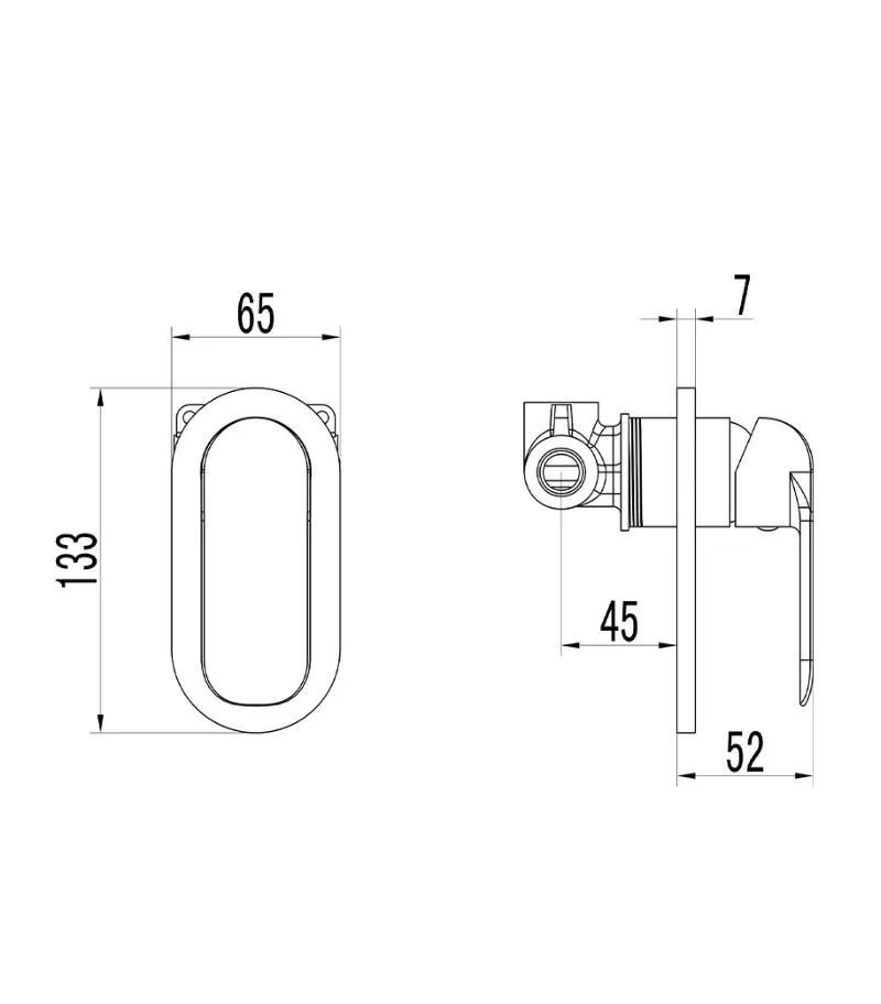 Kara Wall Mixer - Specification