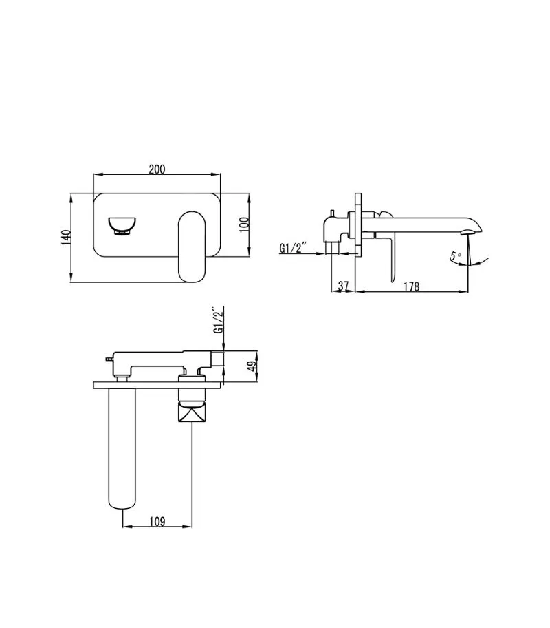 Kara Basin/Bath Mixer - Specification