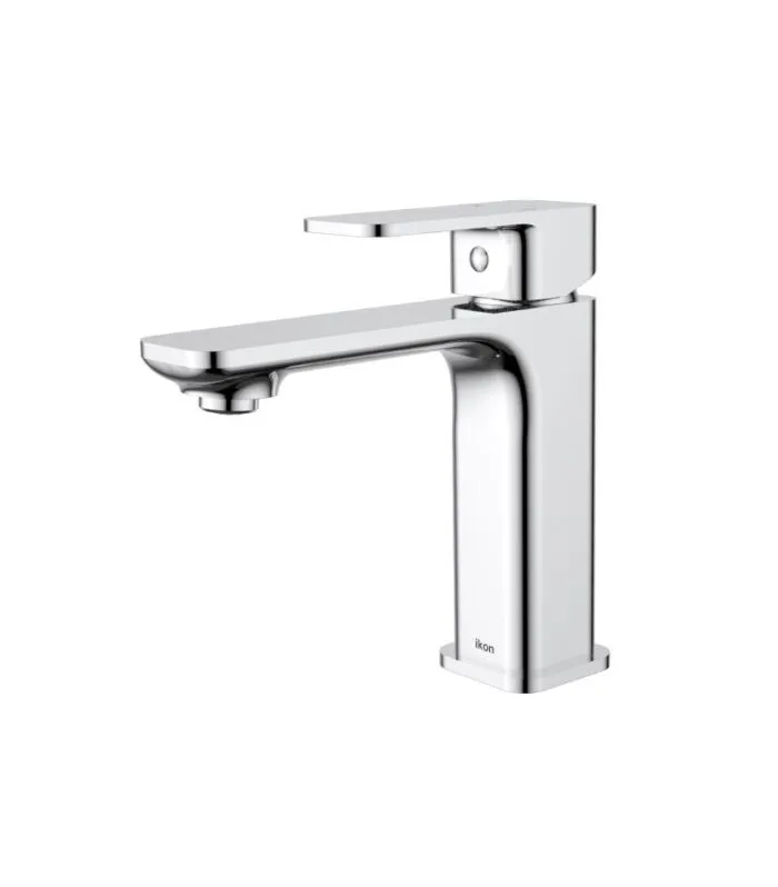 Seto Short Basin Mixer - Chrome