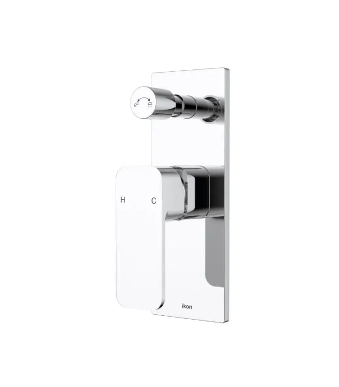 Seto Wall Mixer with Diverter - Chrome