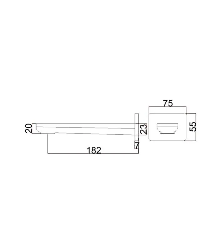 Seto Basin/Bath Spout - Specification