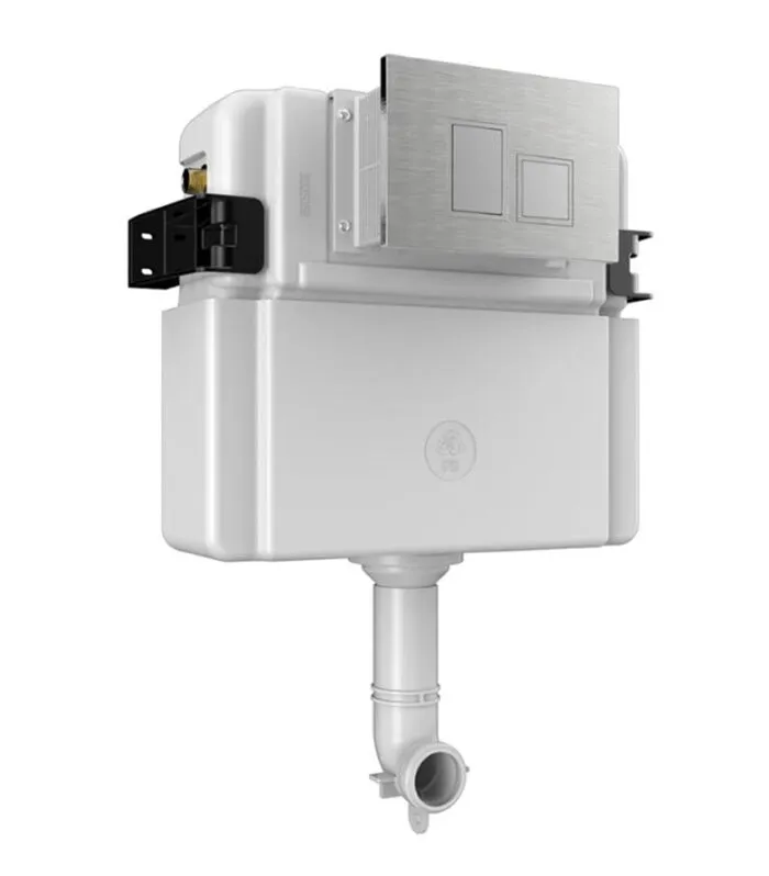 R&T Frameless Low Height In-Wall Cistern For Wall Faced Pan
