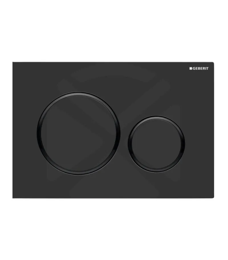Geberit Sigma Dual Flush Push Plate – Sigma20MBM | Matte Black