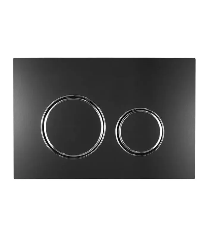 Geberit Sigma Dual Flush Push Plate – Sigma21MB | Glass Matte Black
