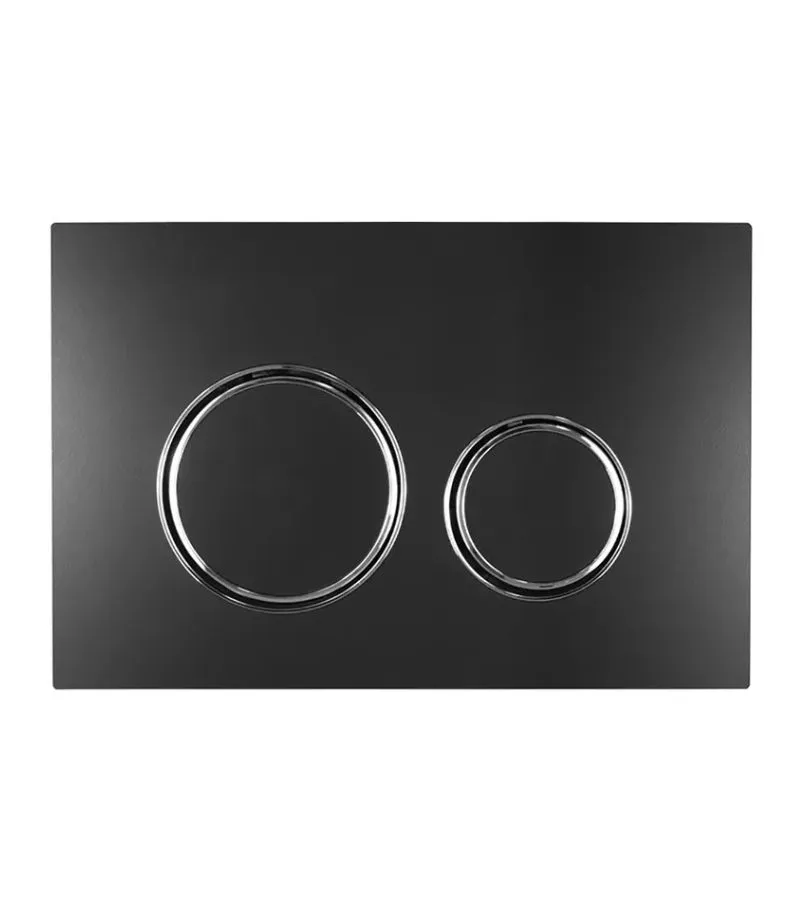 Geberit Sigma Dual Flush Push Plate – Sigma21MB | Glass Matte Black