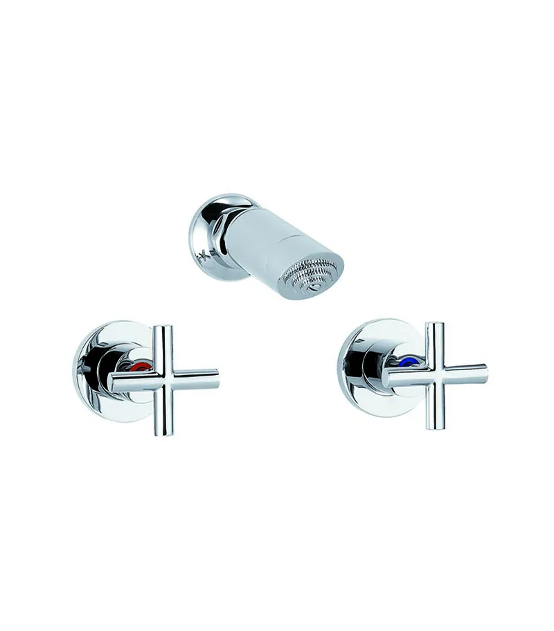 Mona Shower Tap Set - Chrome