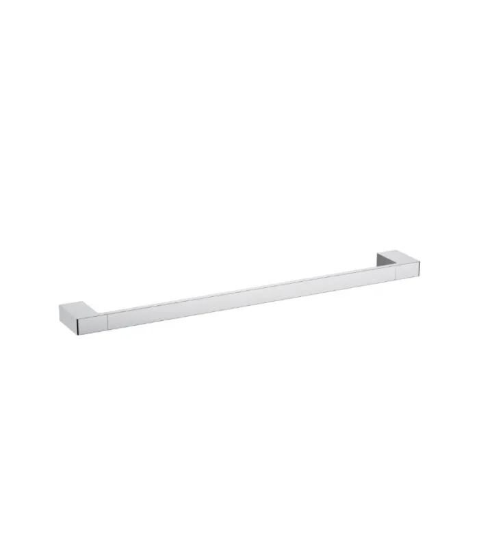 Ceram Single Towel Rail - Chrome