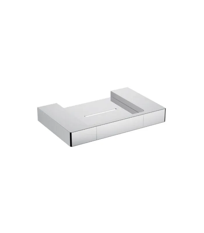 Ceram Soap Holder - Chrome