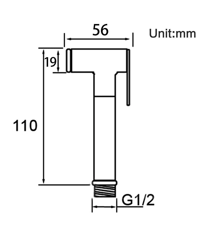 Specification For Aqua Round Bidet Trigger Spray