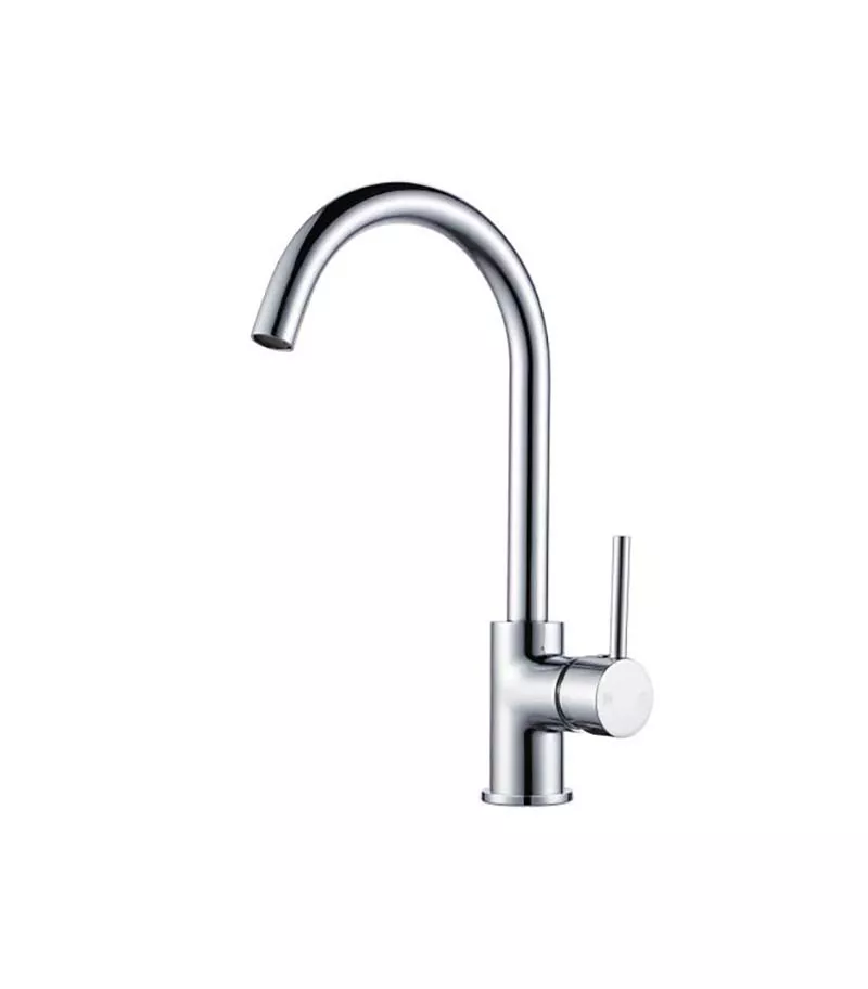 Lucid Gooseneck Sink Mixer - Chrome