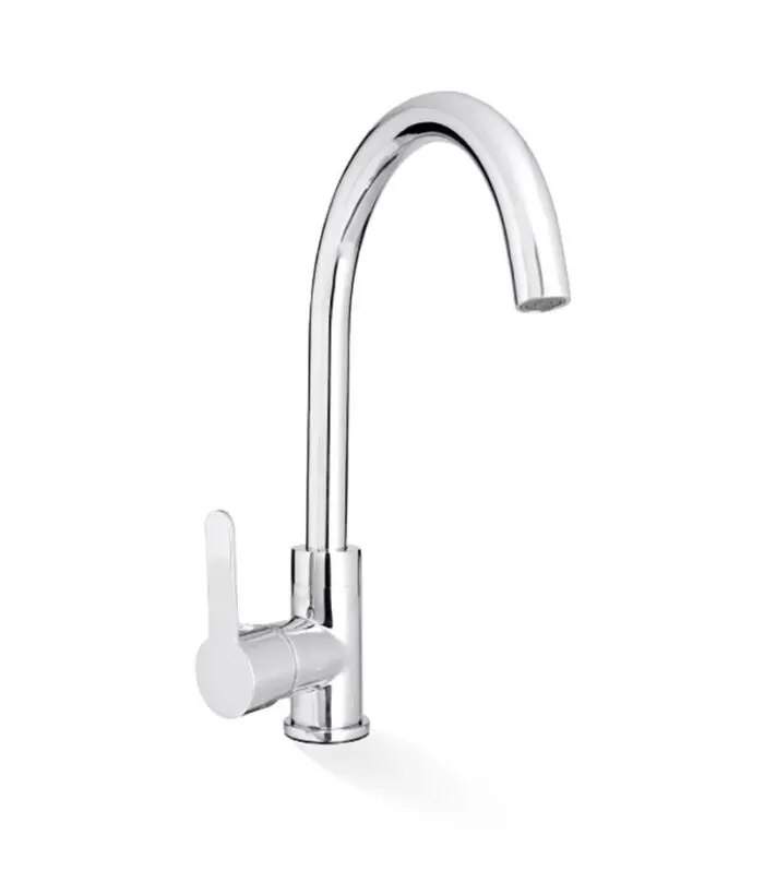 Loui Chrome Gooseneck Sink Mixer