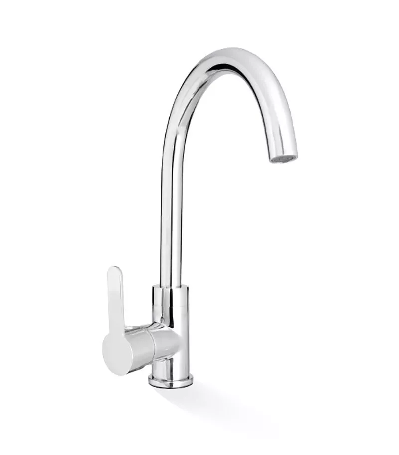 Loui Chrome Gooseneck Sink Mixer