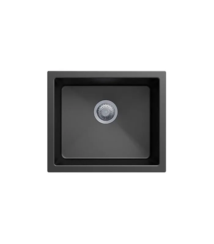 Carysil Black Granite Kitchen Sink 533mm TWM-S