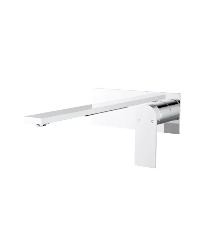 Ruki Brass Basin/Bath Mixer - Chrome