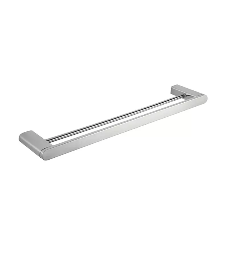 Huntingwood Stainless Steel Double Towel Rail - Chrome