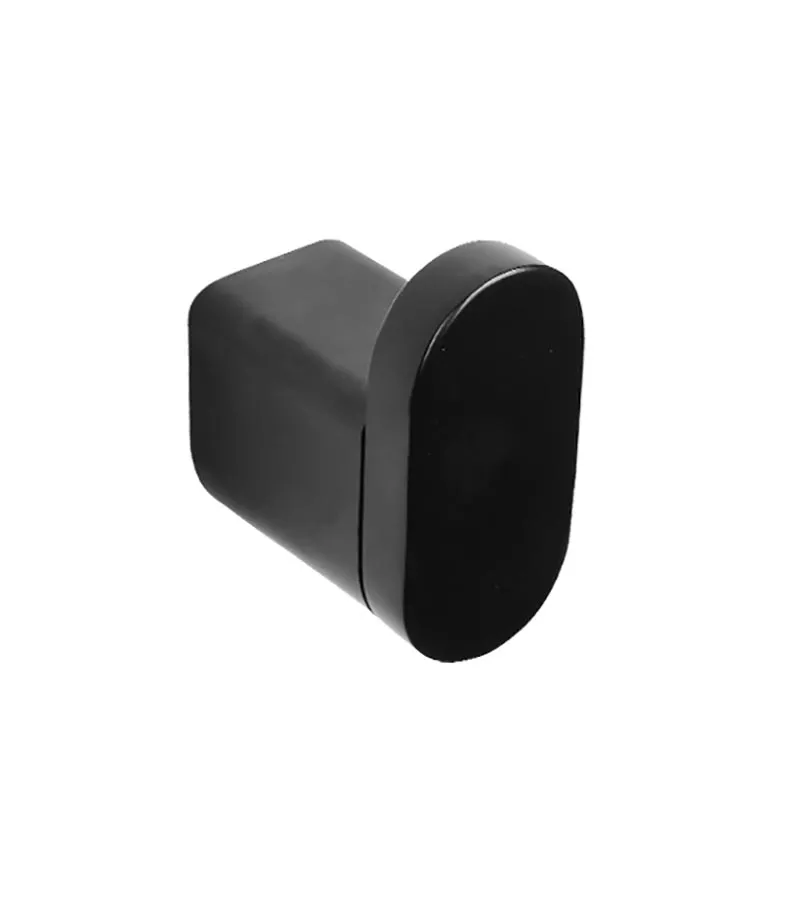 Huntingwood Stainless Steel Single Robe Hook - Matt Black