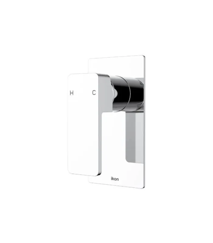 IKON Ceram Wall Mixer - Chrome