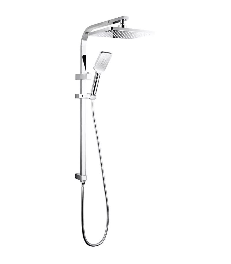 Liberty Twin Shower on Rail - Chrome