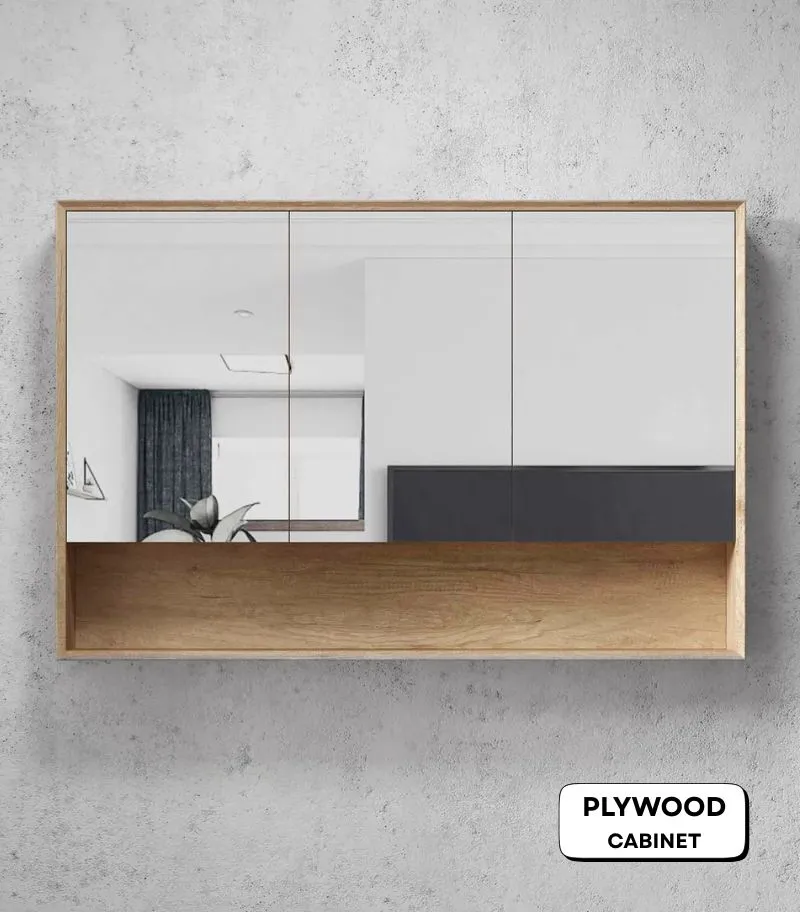 Byron 1200x800mm Shaving Cabinet - Natural Oak