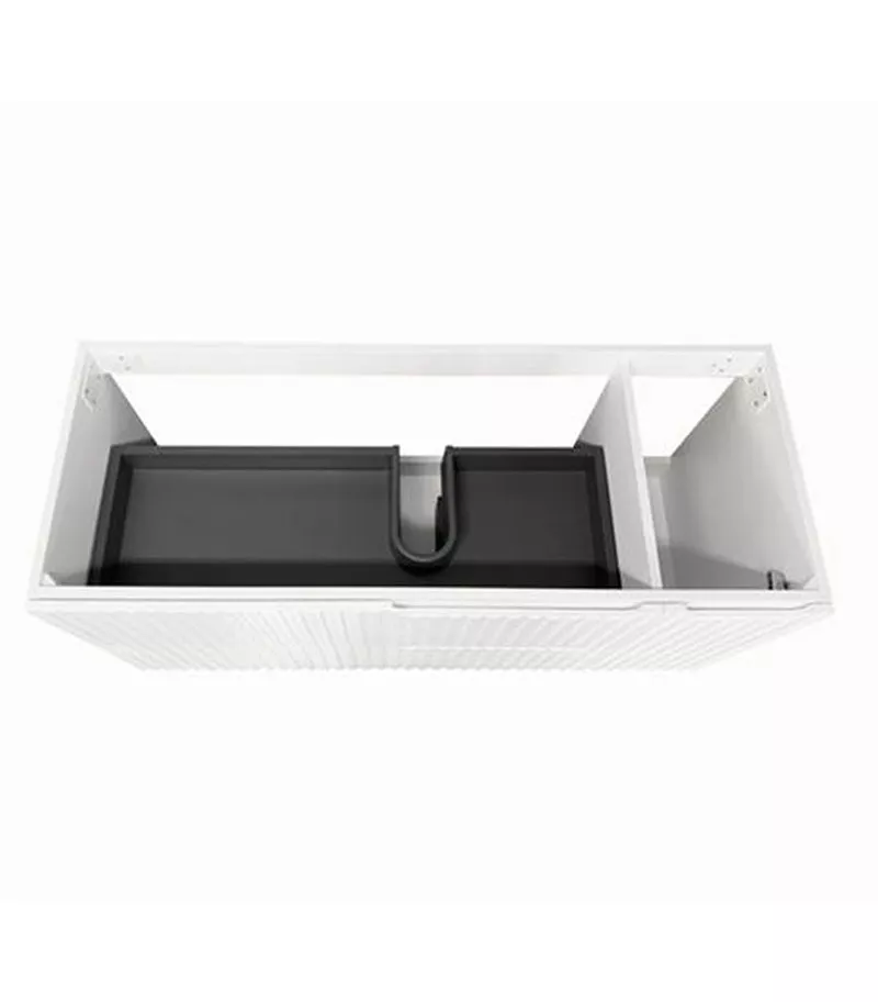 Noosa Matt White 1200mm Single Bowl Plywood Wall Hung Vanity