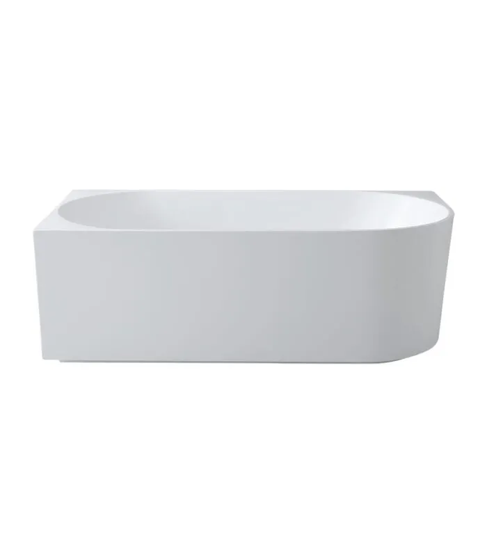 Elivia Back To Wall Freestanding Bath Left Corner