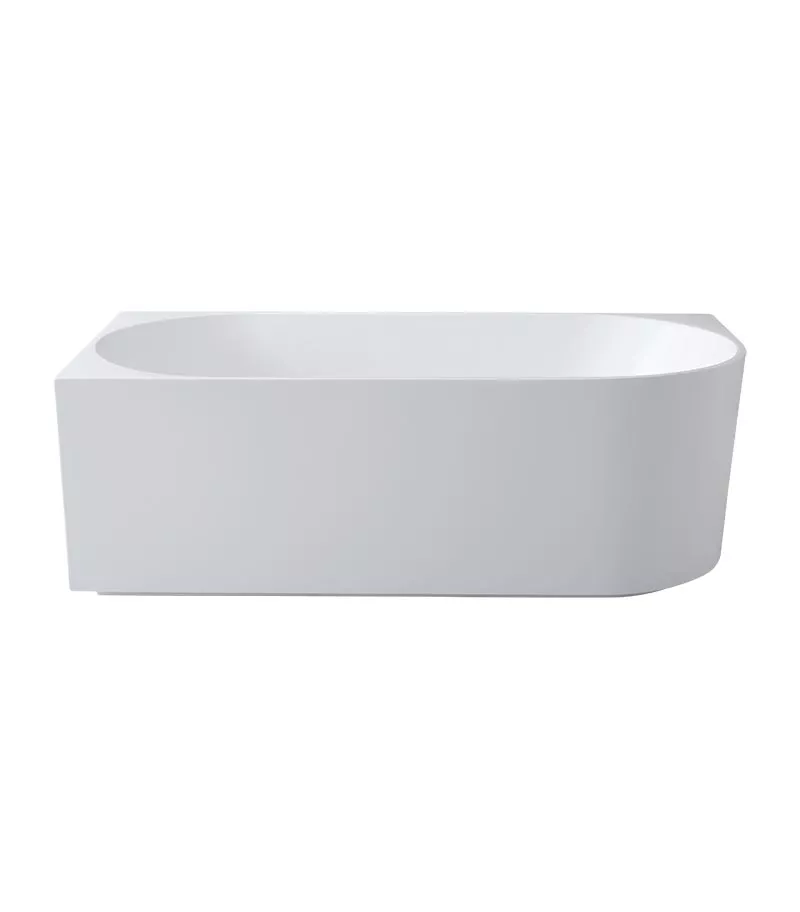 Elivia Back To Wall Freestanding Bath Left Corner