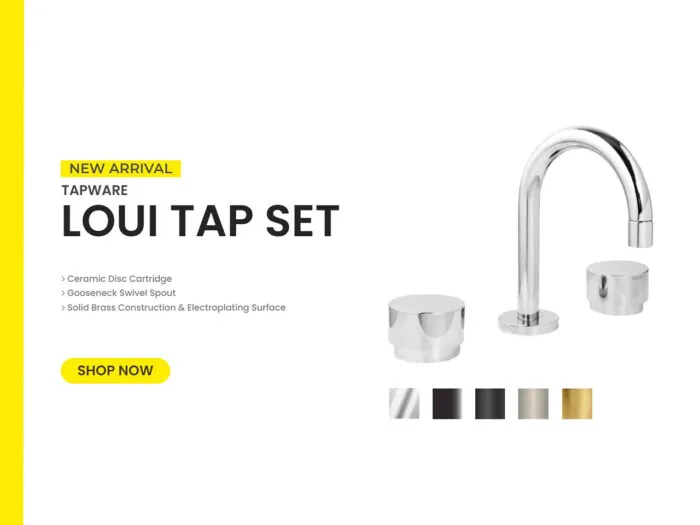 3 Reasons to Choose Three-piece Tapware for Your Bathroom