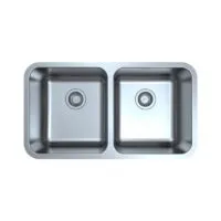 Otus 822x460x229mm Stainless Steel Double Bowl Sink